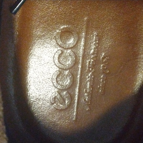 ECCO Men’s Black Dress Oxford Shoes EU 45 US 11.5 - Picture 3 of 8